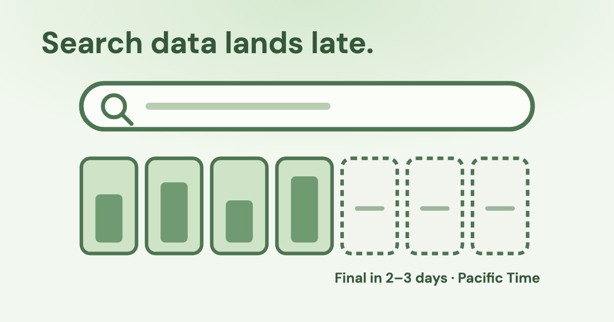 A search bar above a week of day tiles where the last three are dashed and empty, captioned Final in 2–3 days, Pacific Time, on a pale green background.